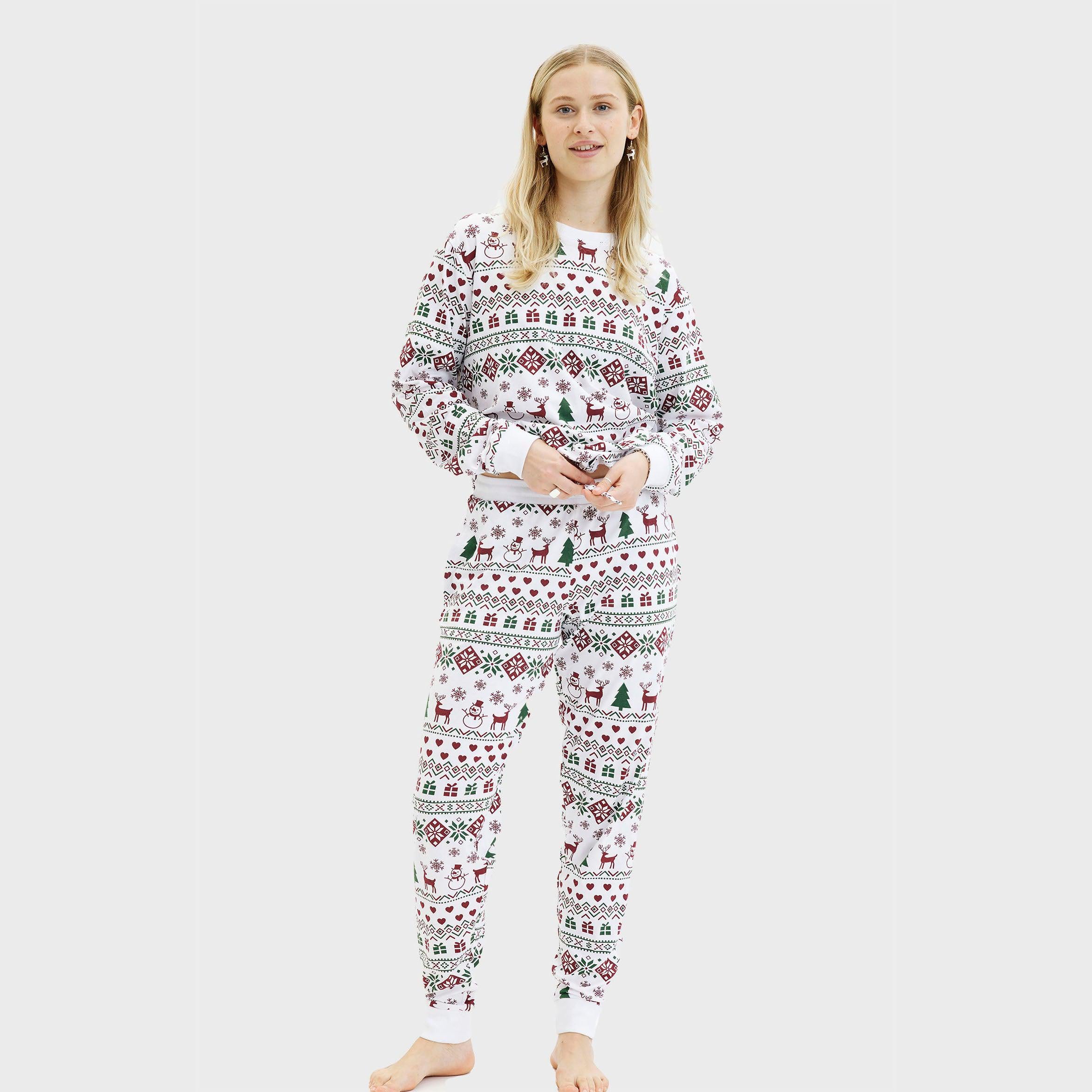 Den fridfulla Julpyjamas - Dam.